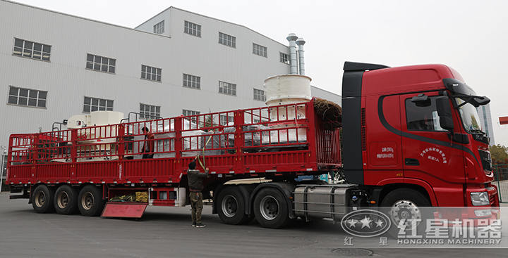 圓錐破碎機裝車、發(fā)貨