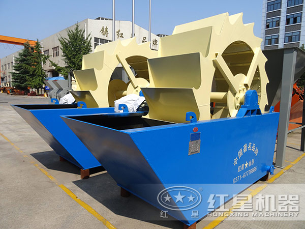 單葉輪式洗砂機(jī)，占地小，處理量小