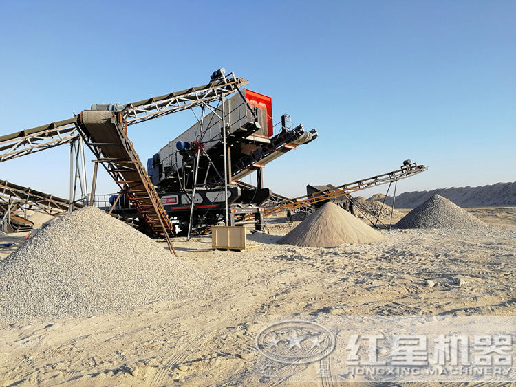 機(jī)制砂用戶現(xiàn)場(chǎng)，多個(gè)現(xiàn)場(chǎng)可提供就近安排參觀